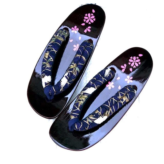 Geta Sandals Sengoku Geta Shoes Japanese Shoes Geta Sandals