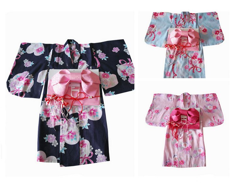 Girl Kimono Wabi - Japanese Kimono - Child´s Kimono - My Japanese Home