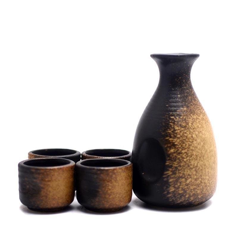 Sake Set Himeshima - Sake Cups - Ceramic Sake Sets - My Japanese Home