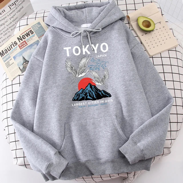 Harajuku Hooded Sweatshirt Tokyo (14 Colors)