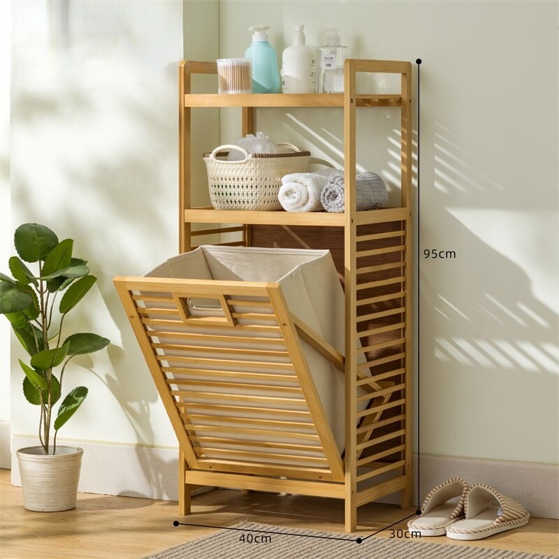 Original Shelf Bathroom Kanno - Bathroom Furniture - Bamboo Shelves ...