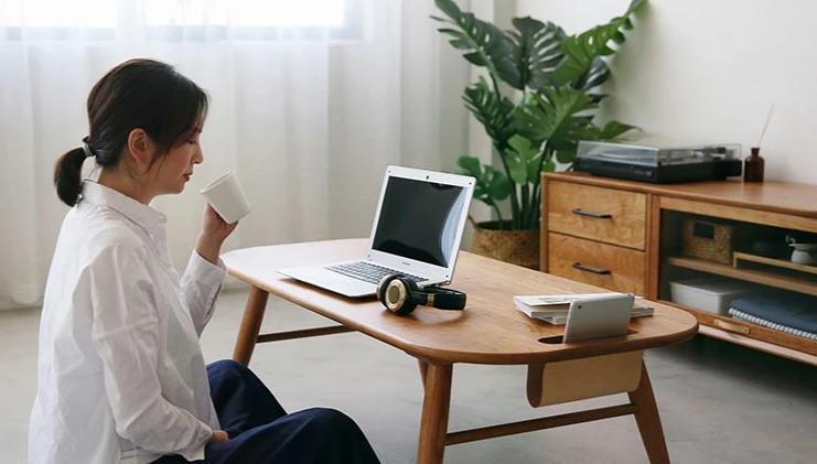 Japanese floor online desk