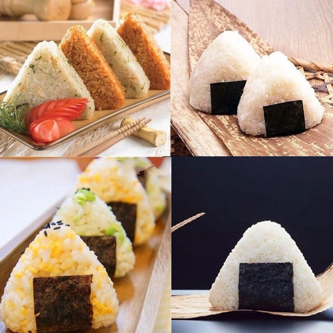 Molde onigiri para tempura de gambas - Moldes y Makisu - Nishikidôri