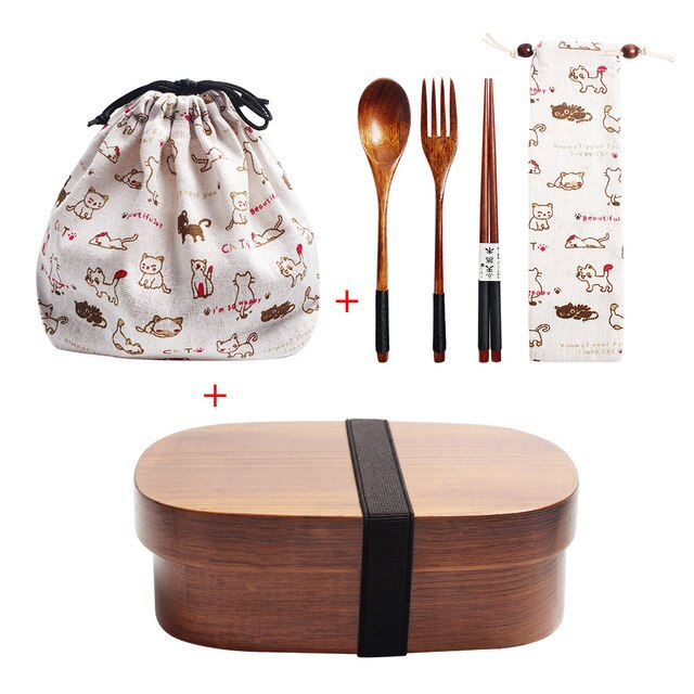 4 Sets Lunch Box Utensils Set Spoon Fork Set for Lunch Box