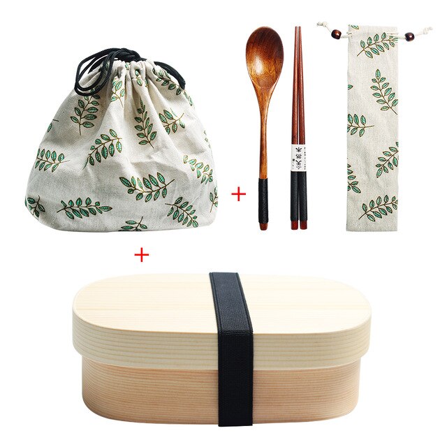 Japanese Style Organic Lunch Boxes With Flatware – EcoXCulturedev