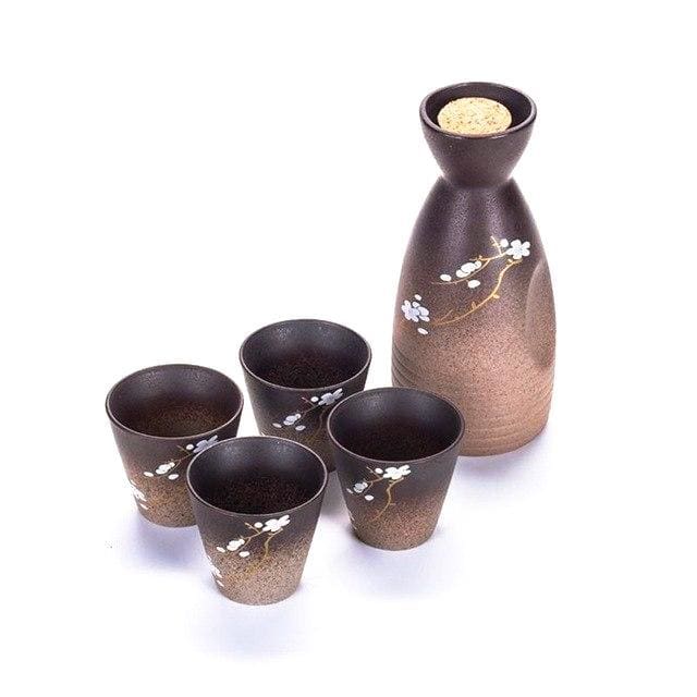 Sake Set Yusura - Sake Cups - Ceramic Sake Sets - My Japanese Home