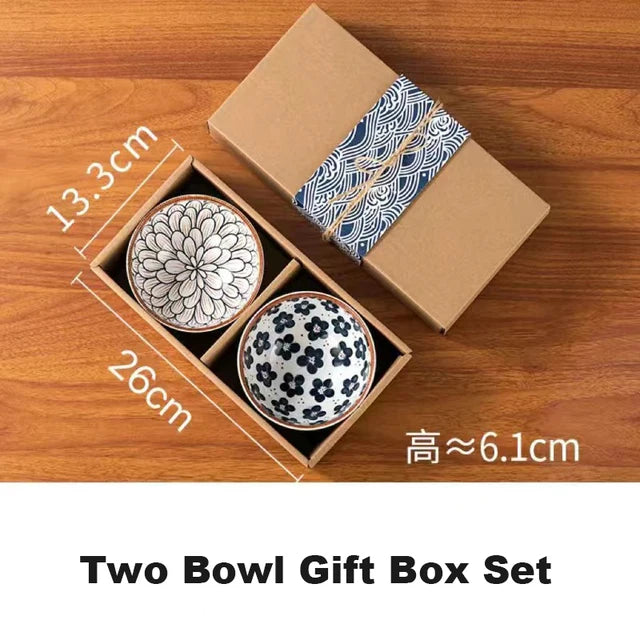 Japanese Porcelain Rice Bowls Gift Set,Cherry Blossom Sakura Pattern Miso  Soup Bowls, Black and Silver Color, Set of 5, Made in Japan - Japan Bargain  Inc